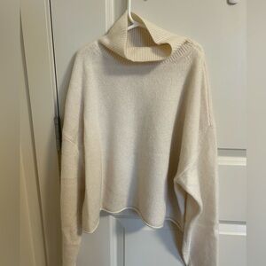 Aritzia Wilfred Cashmere Turtleneck Sweater